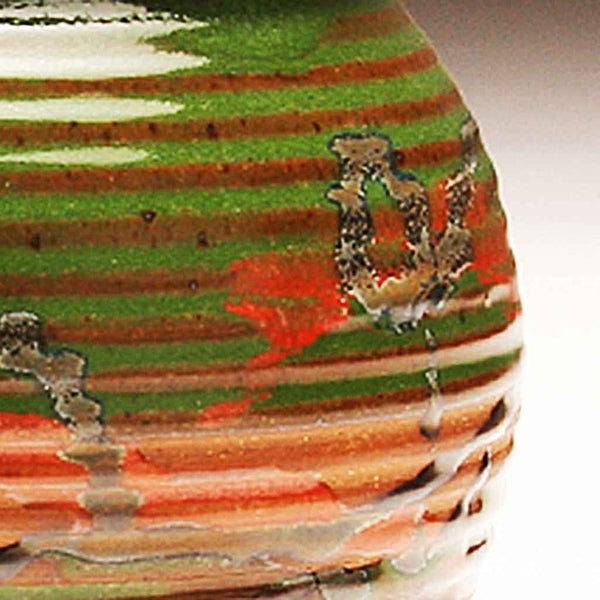 GH276 Medium Groovy Covered Jar