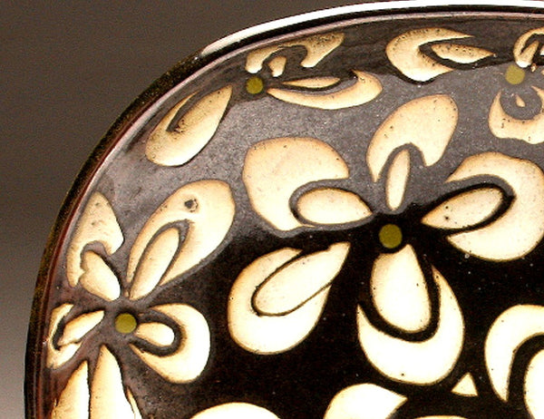 DH001 Extra Large Oval Flower Platter