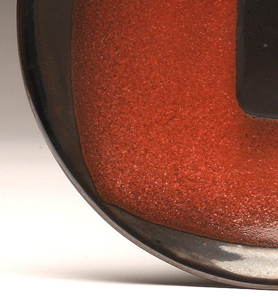 DH020 11" Black and Red "Portal" Platter