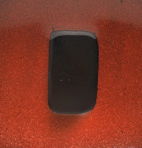 DH020 11" Black and Red "Portal" Platter