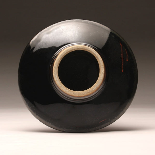 DH022 11" Black and Red "Portal" Platter