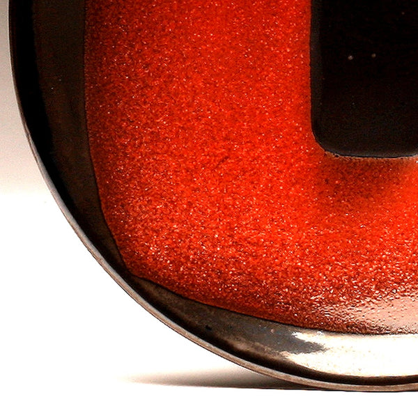 DH099 8" Red and Black Portal Platter
