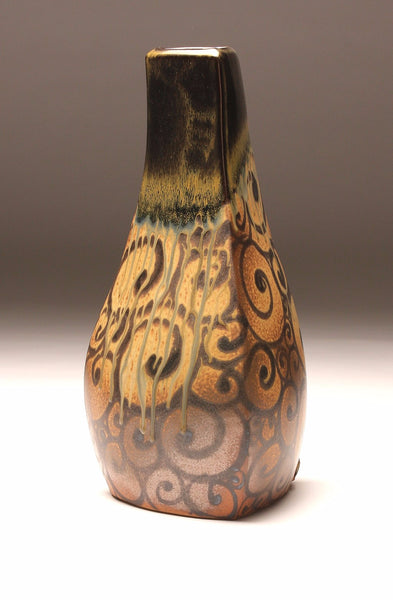 DH047 Large Spiral Tattoo Vase