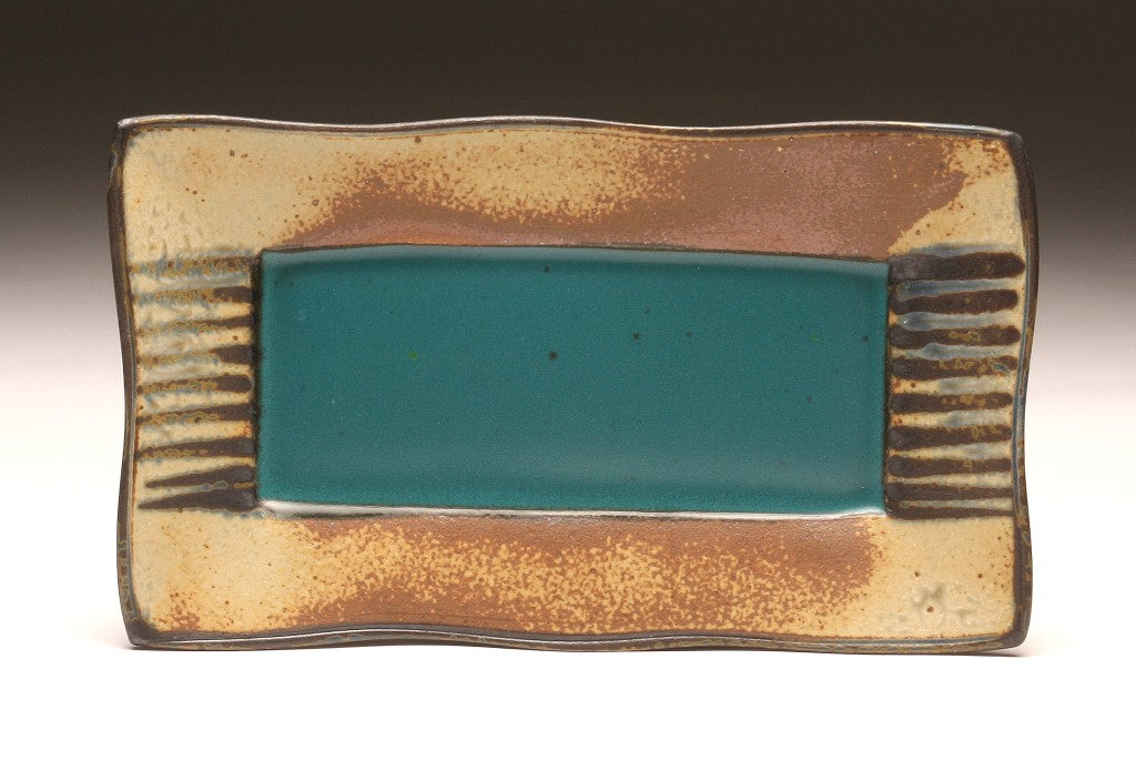 DH062 Rectangular Plate in Teal