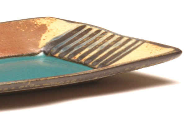 DH062 Rectangular Plate in Teal