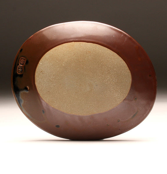 DH075 Medium Multi-Colored Oval Platter
