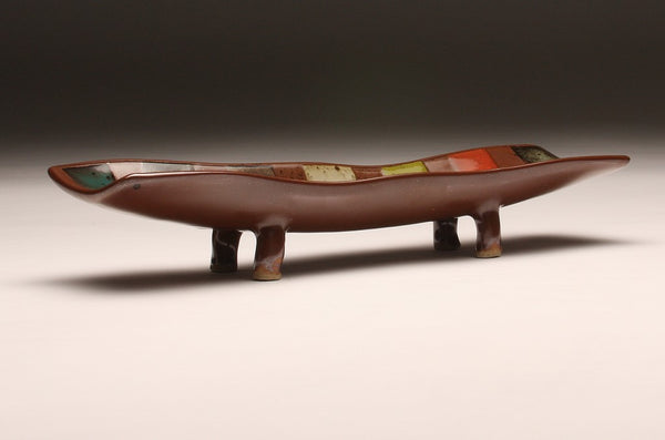 DH082 Relish Tray with 8 Glazes!