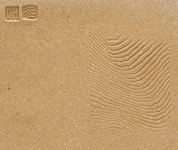 DH092 Square Plate with Trailed Glazes