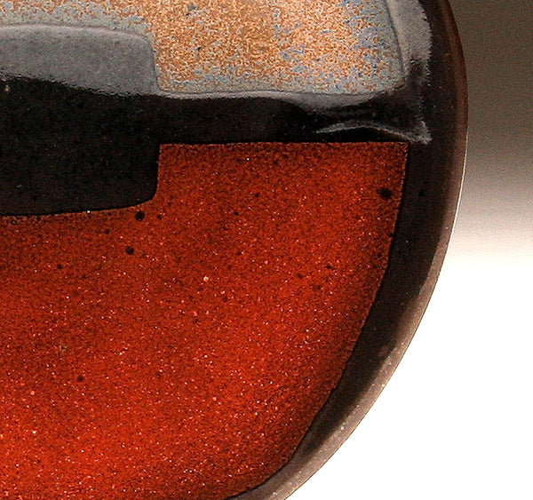 DH036 8" Red, Purple and Black Portal Platter