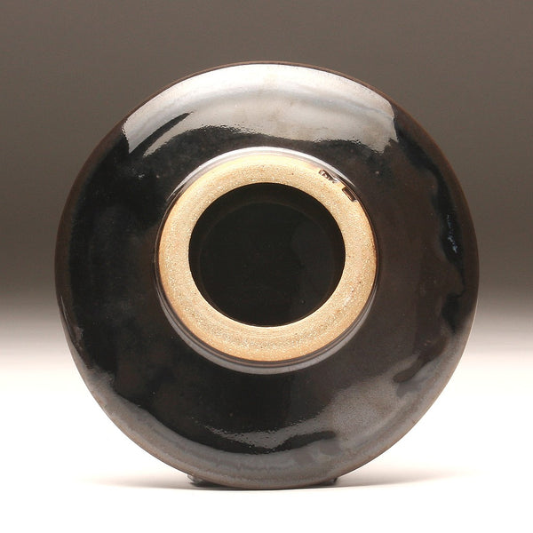 DH101 8" Purple and Black Spotted Platter