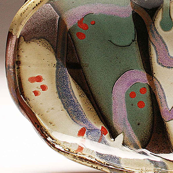 DH288  Landscape Handled Oval Platter