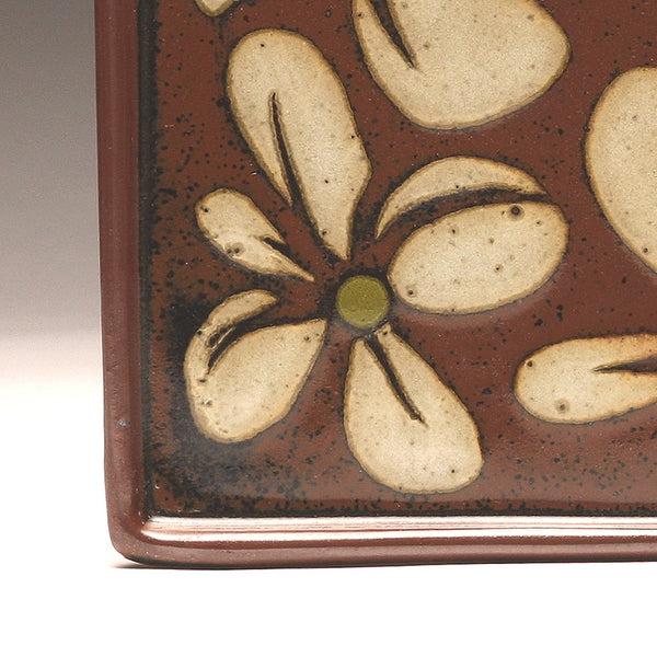 DH051 Square Flower Plate