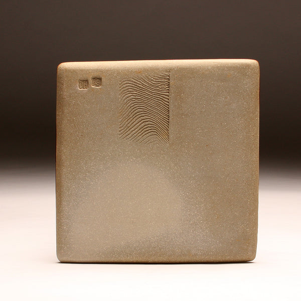 DH276 Large Striped Square Plate