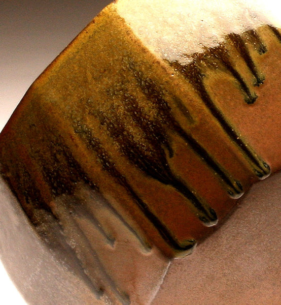 GH001 Large Cut-Sided Bowl with Sixteen Facets