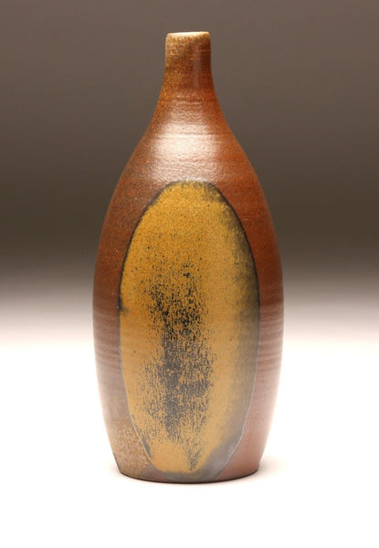 GH011 Tall Purple and Black Bottle