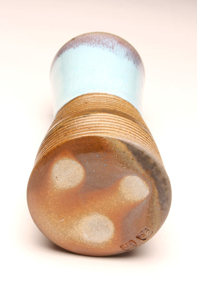 GH012 Chun Blue "Groovy" Vase