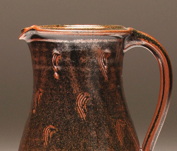 GH023 Woodfired Tenmoku Pitcher