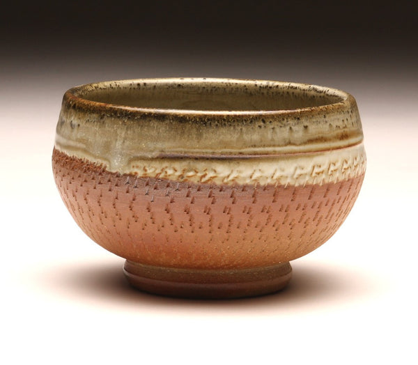 GH036 Chattered Woodfired Bowl