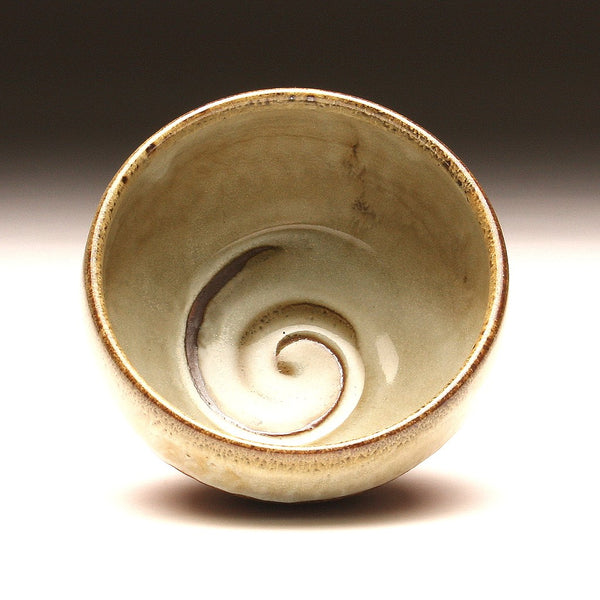GH038 Small Wood Fired Bowl Chattered Texture