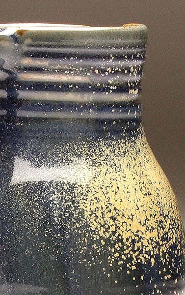 GH057 half-gallon pitcher woodfired blue