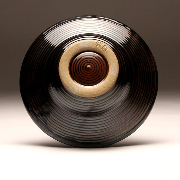 GH064 Large Flat Carved Rim Bowl