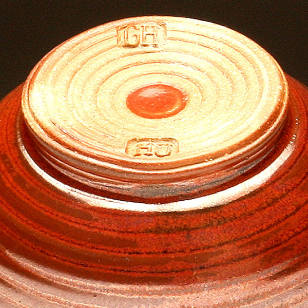GH070 Small Woodfired Bowl in Persimmon