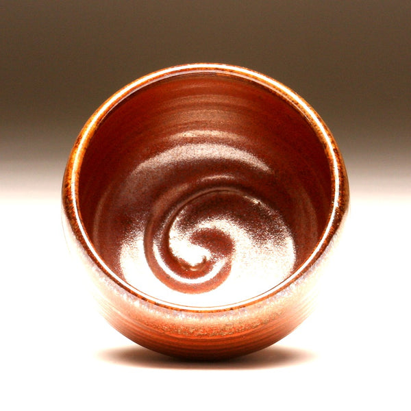 GH070 Small Woodfired Bowl in Persimmon