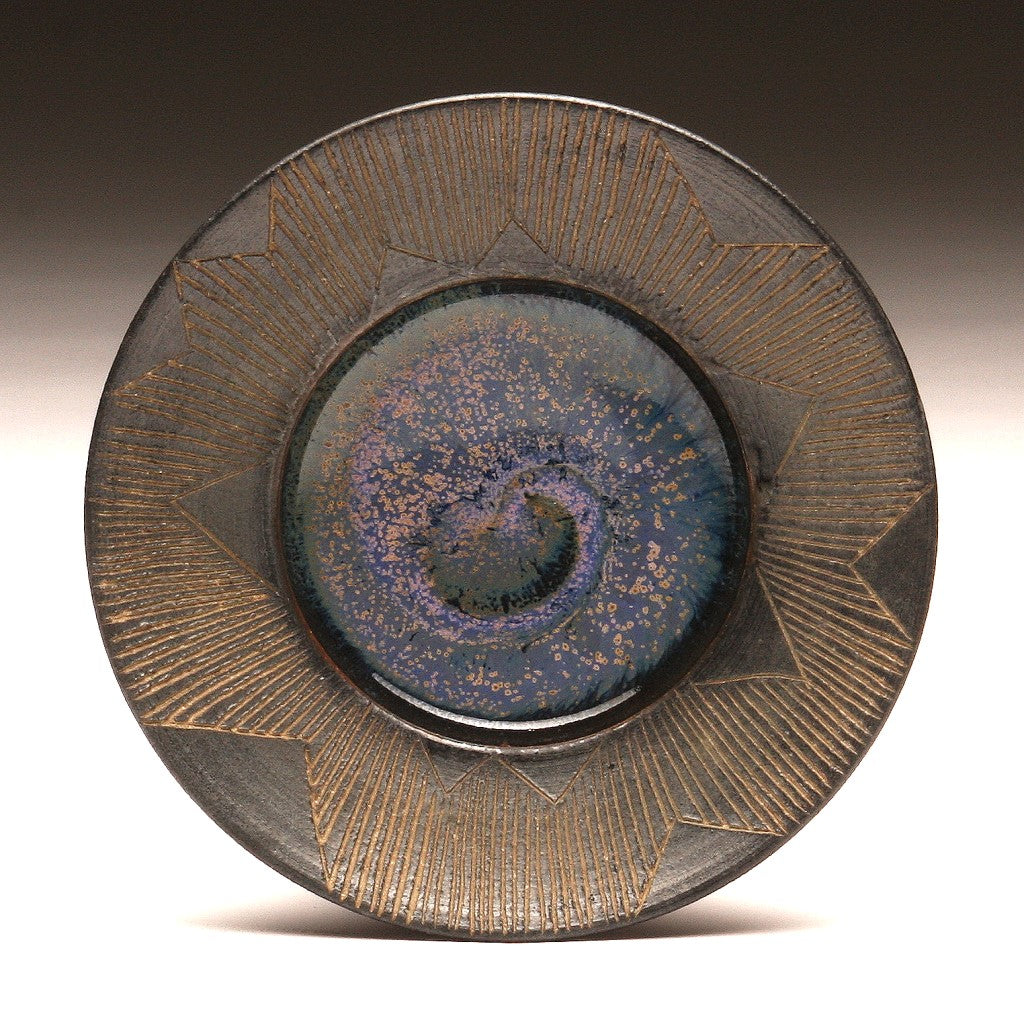 GH082 Small Carved Rim Bowl
