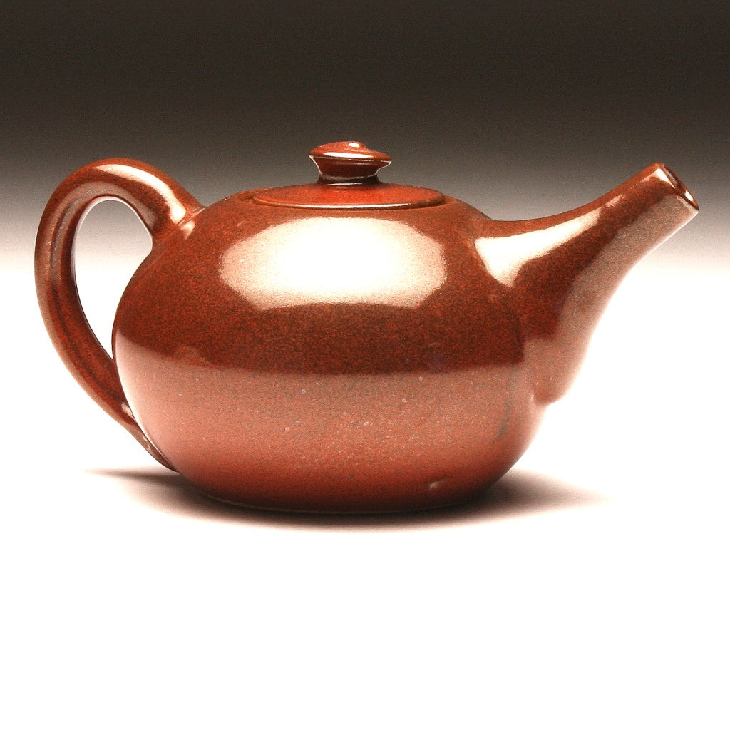GH096 Large Persimmon Teapot