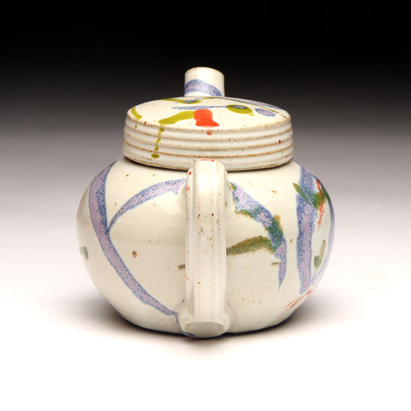 GH238 White Carnival Teapot