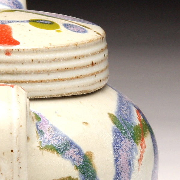 GH238 White Carnival Teapot
