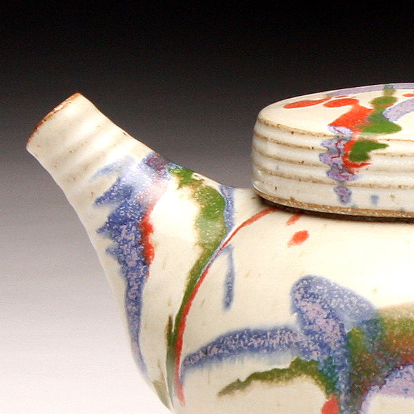 GH239 White Carnival Teapot