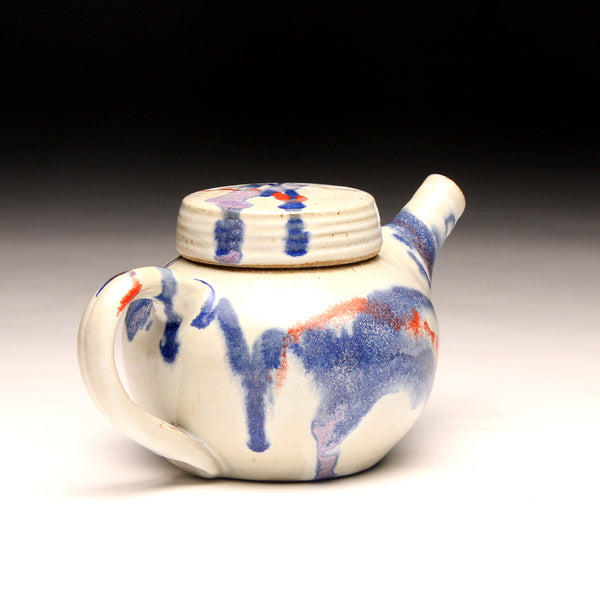 GH240 White Carnival Teapot