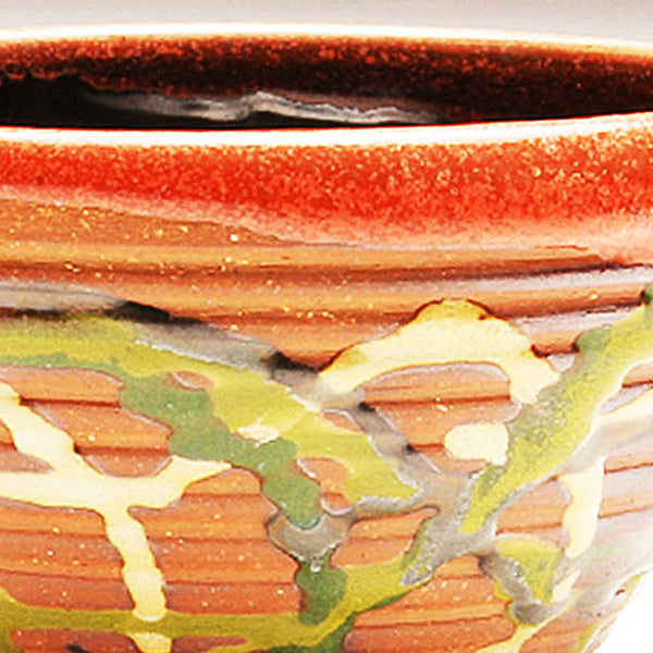 GH263  Small Woodfired Carnival Bowl