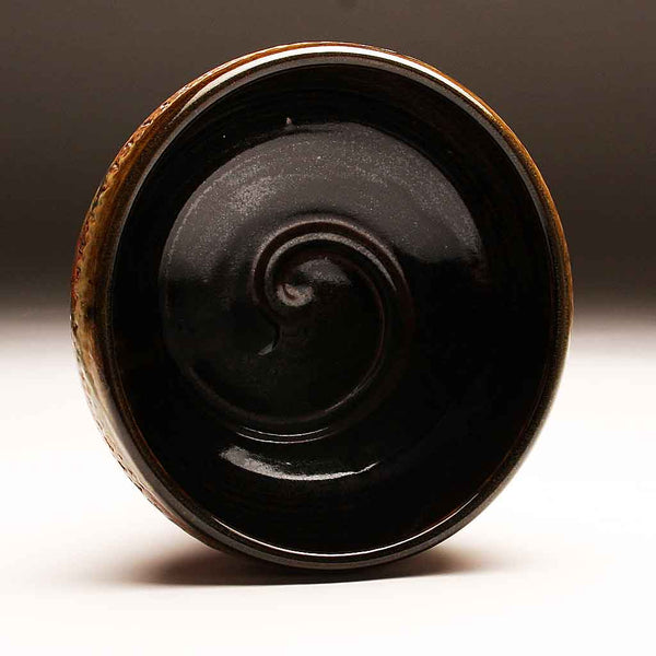 GH272 Medium Woodfired Chattered Serving Bowl