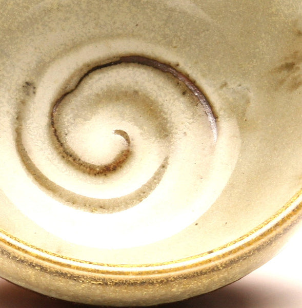 GH032 Small Wood Fired Bowl Chattered Texture