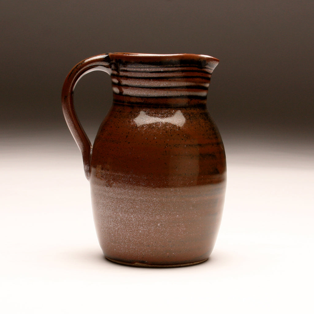GH285 half-gallon pitcher woodfired tenmoku