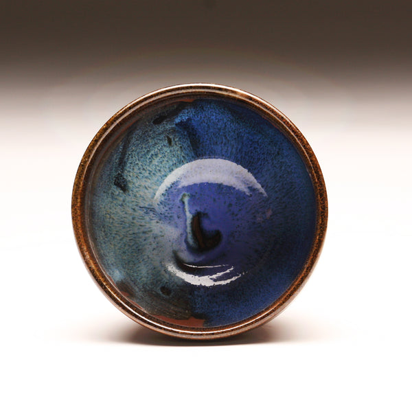 GH249 Small colorful groovy bowl