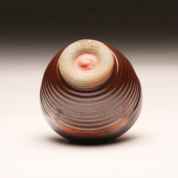GH249 Small colorful groovy bowl