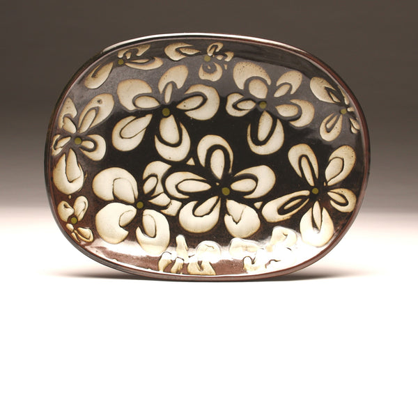 DH001 Extra Large Oval Flower Platter