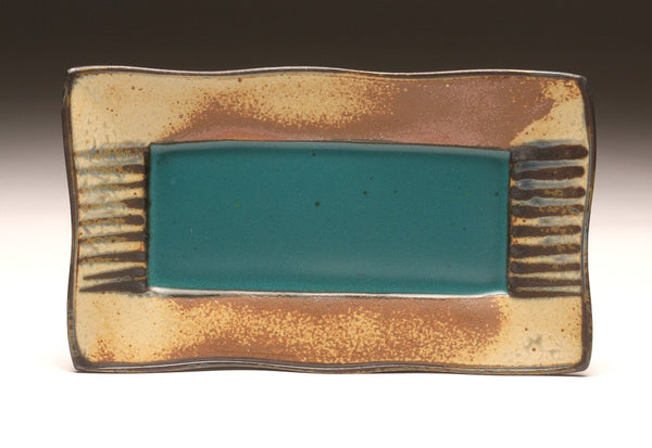 DH062 Rectangular Plate in Teal