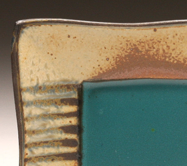 DH062 Rectangular Plate in Teal