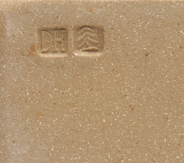 DH064 Square Plate with Trailed Glazes