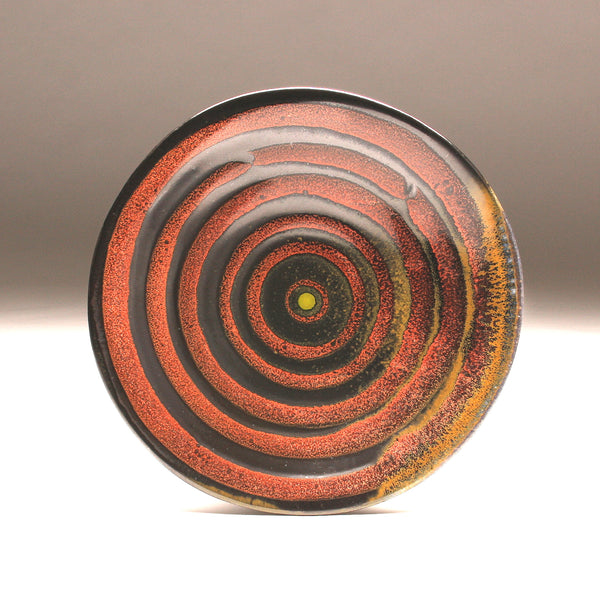 DH271 11" Red Circles Platter