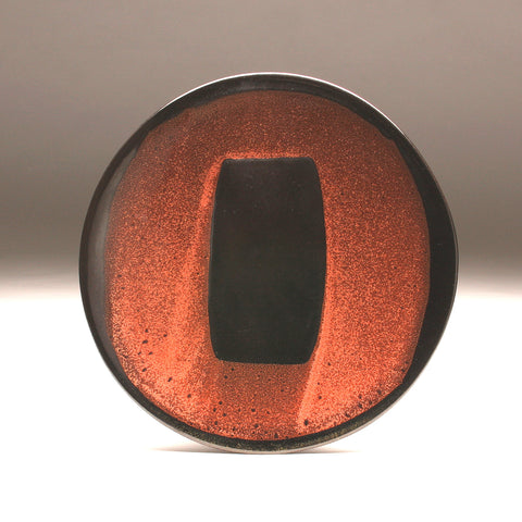 DH273 11" Black and Red "Portal" Platter