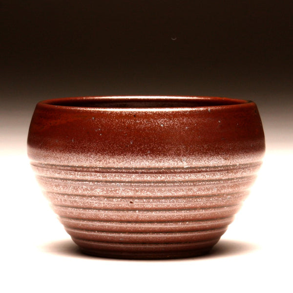 GH071 Small Woodfired Bowl in Persimmon