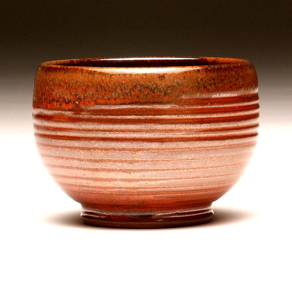 GH070 Small Woodfired Bowl in Persimmon