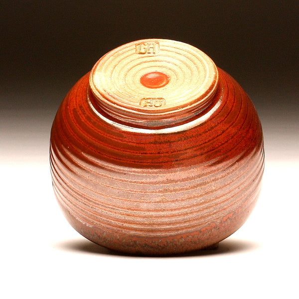 GH070 Small Woodfired Bowl in Persimmon
