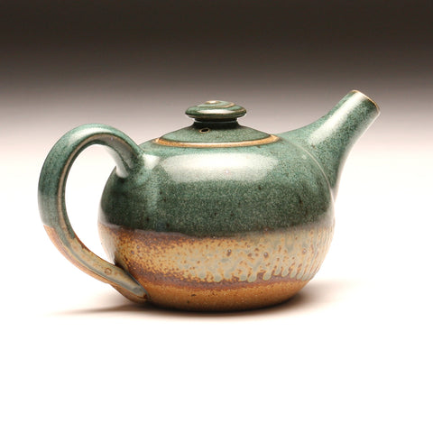 GH102 Small Teal & Ash Teapot