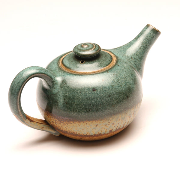 GH102 Small Teal & Ash Teapot